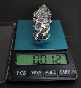Pure Siver Kamakshi Diya 12gm - By Mahita Collections